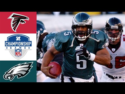Falcons vs Eagles 2004 NFC Championship (Full Game) (HD)