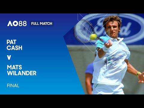 Pat Cash v Mats Wilander Full Match | Australian Open 1988 Final
