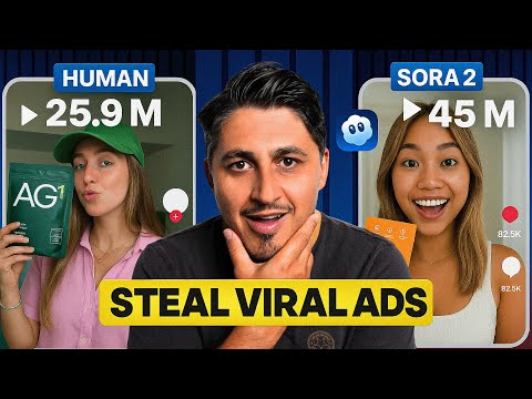 How I make viral AI UGC ads with Sora 2 that ACTUALLY convert (Step By Step)