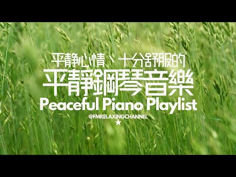 【PLAYLIST】用寧靜鋼琴聲填滿自己的時間，1小時不重覆歌單 relax piano playlist，連續播放，療癒、放鬆、減壓、抗焦慮及不安、溫書、工作、平和身心時候，最適合聽的平靜鋼琴音樂