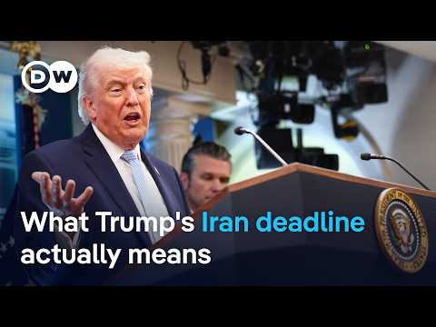Iran rejects ceasefire as latest Trump's latest deadline nears | DW News