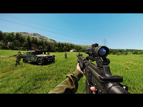 I Forced myself to Play Arma Reforger on PS5