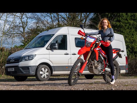 The Next Big Adventure Revealed… Van Life to Adventure Motorcycles