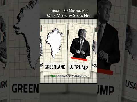 Trump and Greenland Only Morality Stops Him #shorts