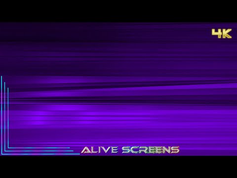 Purple Minimalist Line Background Loop 4K UHD Ambient TV Visual