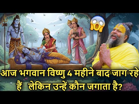🌙✨ Dev Uthani Ekadashi 🪔 | Aaj Vishnu Ji Jaag Rahe Hain 😱 – Par Kaun Jagata Hai Unhe?