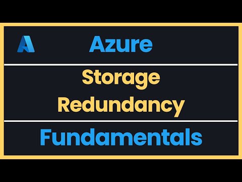 Azure Storage - Redundancy