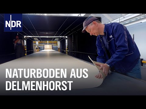 Linoleum-Produktion aus Niedersachsen für die ganze Welt | Die Nordreportage | NDR Doku