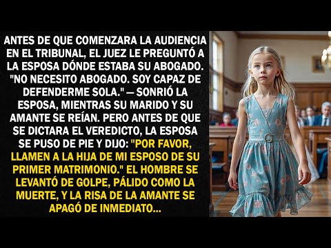 Pero antes de que se dictara el veredicto, la esposa dijo: "Por favor, llamen a la hija...