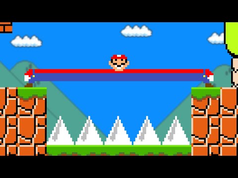 Every Time Mario Touches the Color GREEN, He Gets WIDER!