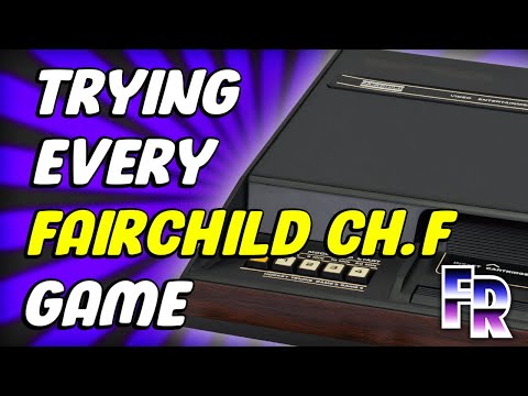 Fairchild Channel F (1976) Library | Trying all 26 Videocarts
