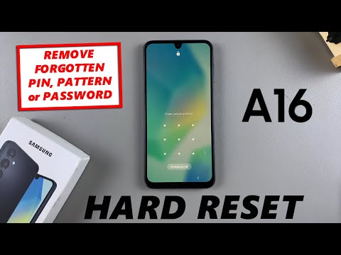 FIX - Forgotten PIN, Password / Pattern On Samsung Galaxy A16 | Hard Reset Samsung Galaxy A16