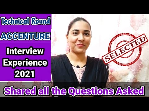 Accenture Interview Experience 2021 | Automation Testing Interview Questions | Got Selected
