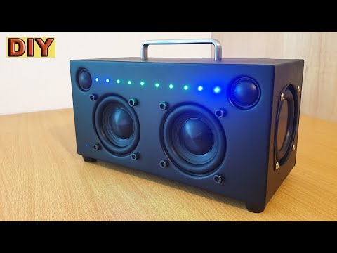DIY: Tiny Terror Bluetooth Speaker Led VU