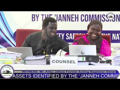 Alieu Jallow former acting registrar 2 | WITNESS 30th OCT. 2025 | National Assembly Commission 2025