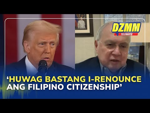 PH ambassador to US: Don't be quick in renouncing PH citizenship | Balitapatan (18 December 2025)