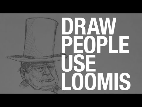 You could draw an amazing historical portrait (use Loomis)