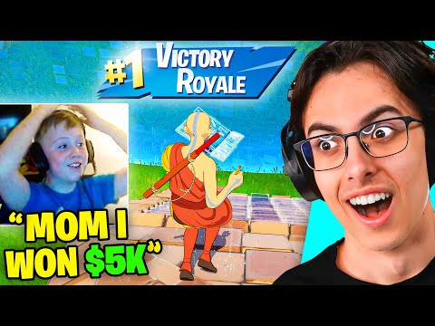 Reacting To Fortnite Players Making Their FIRST EARNINGS!