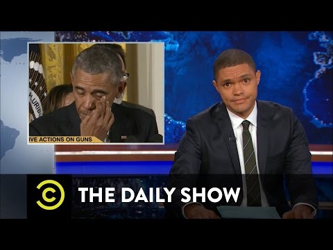 President Obama Targets Gun Violence: The Daily Show