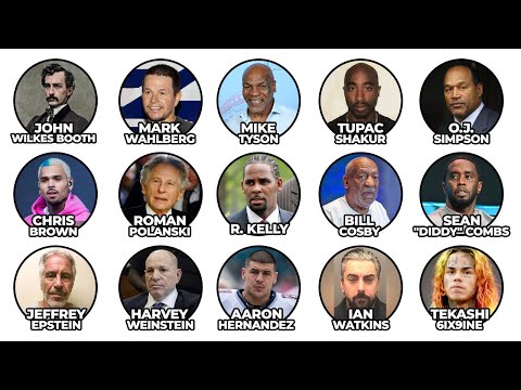 These Stars Went From Icons to Criminal Headlines