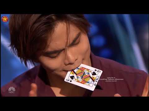 Shin Lim BEST Close UP Card Magic America's Got Talent 2018 Auditions S13E01