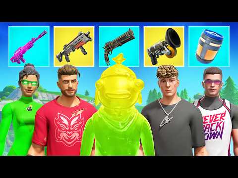 I Tested EVERY YouTuber's Fortnite Loadout