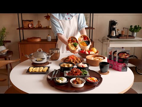 새벽 5시 기상 | 남편도시락, 초간단 밥도둑 9가지 집밥 만들기 | 더미식 요리양념 | Cook with me