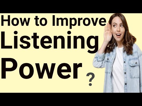 How to improve listening Power | Shahwaz Voice Official