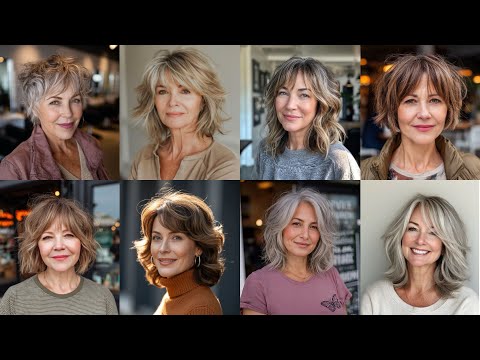 Gorgeous Short Haircut ideas 2025 | Over 50 & 60 The Most Feminine Hairstyles of This Year