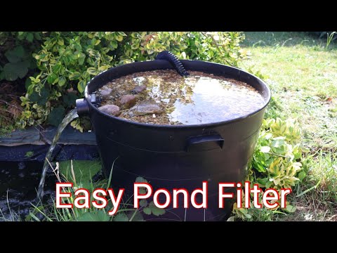 How to Build a Pond Filter For Crystal Clear Water