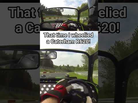 The #Caterham620R was a beast on the #Nürburgring #Nordschleife #lucky #fastcars