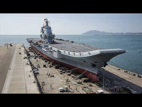 How China’s Navy Rolling Out Newly Repaired $13 Billion Supercarrier From Dry Dock