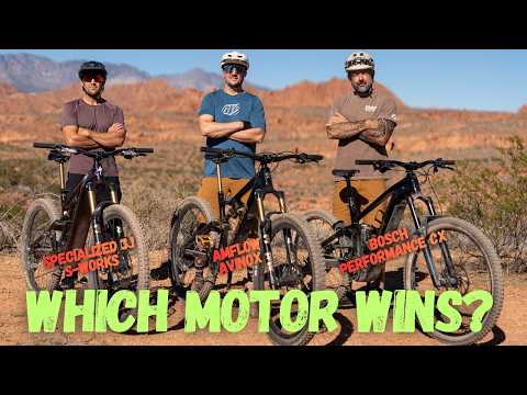 The ULTIMATE eMTB Motor Shootout: Real Riders, 3 Hills, 27 Runs, Who Win's?