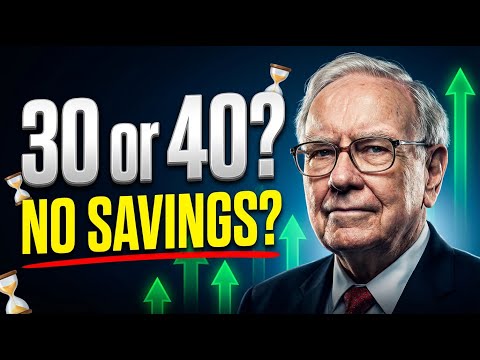 Warren Buffett : If You're 30–40 With No Savings, Do THIS Before It's Too Late