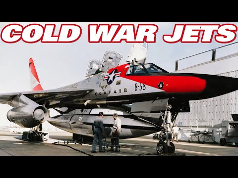 U.S. Cold War Jets : Iron Curtain Guardians | Rare HD Original Upscaled Footage