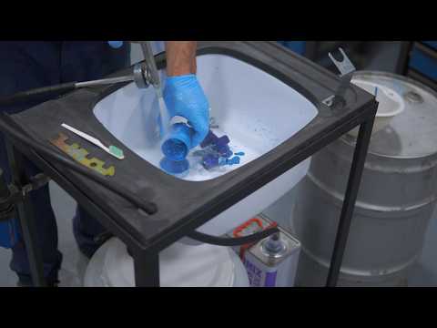 HOMEMADE -  Spray Gun Cleaning Machine   * Cheap *