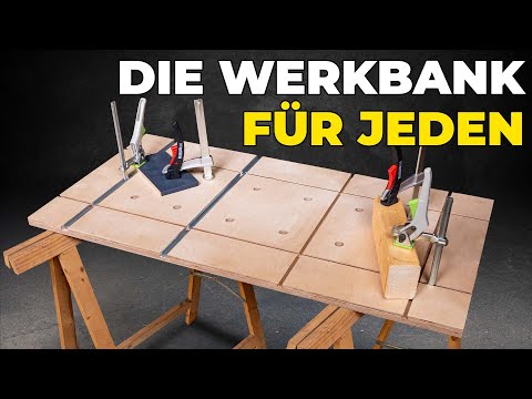 Die Werkbank für Unterwegs, den Wohnzimmertisch oder die Küche!