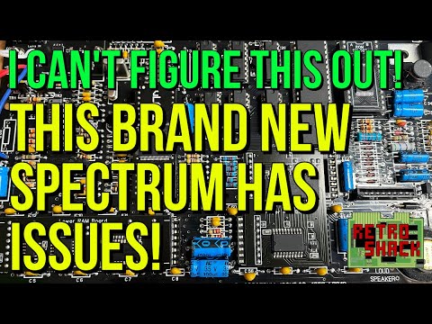 I can't figure this out!  This BRAND NEW Spectrum has ISSUES!