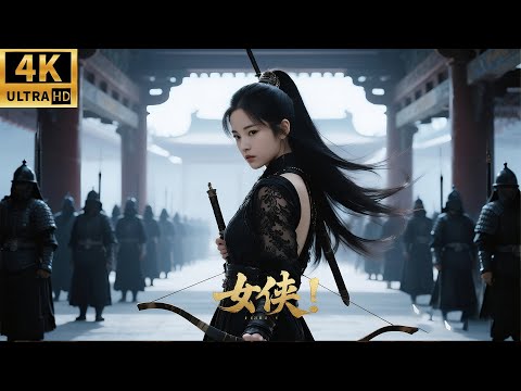 A martial arts movie! All sorts of masters gather, only to be defeated by a sexy young woman.