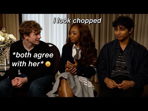 Percy Jackson cast being as chaotic as their characters for 5 minutes | pt 2