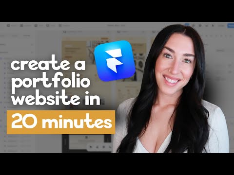 Create a Killer Portfolio on Framer in 20 Minutes!