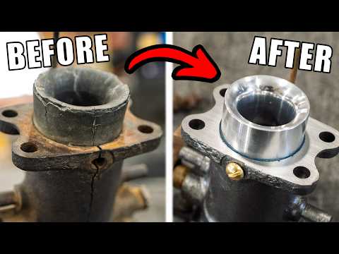 Repairing A CRACKED 1920 Zenith T5F Carburetor W/ MODERN Tech