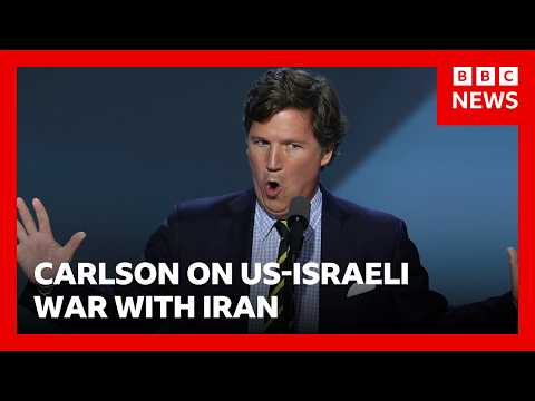 Tucker Carlson splits with Trump over Iran | Sunday with Laura Kuenssberg