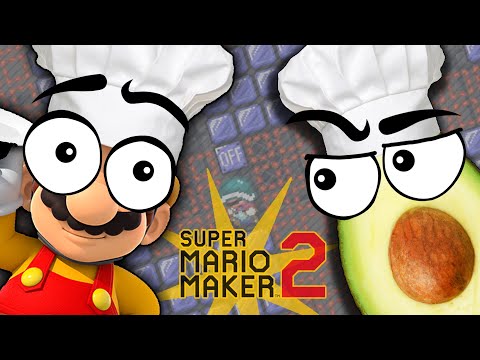 Mario Maker 2, but explained with food