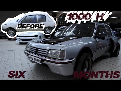 6 months, 1000H 205 VR6 Build in 20 minutes