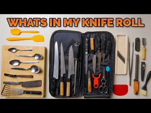 What's In My Knife Roll! My Top Tools for Michelin Kitchens, Catering Events & Content Creation