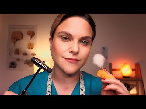 ASMR Facial Cranial Nerve Exam For Relaxation