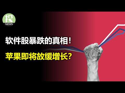 软件股暴跌的真相！存储产业链告急！苹果即将放缓增长？政府又要关门？