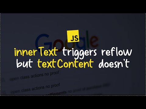 innerText vs textContent | Does the difference matter?