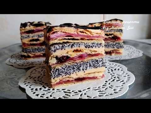 ❄ ПЛЯЦОК "ЗИМОВА ВИШНЯ" ❄ | ТОРТ "ЗИМНЯЯ ВИШНЯ" Торт с вишней 🍒 Cherry cake Cake recipes